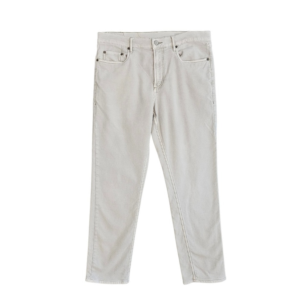 Faherty 5 Pocket Pants Men's 32x30 Faded Olive Straight Leg Soft Stretch